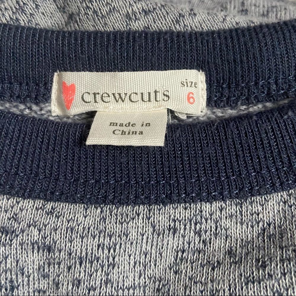 CrewCuts Grey Ruffle Half Sleeve Sweater - Picture 3 of 3